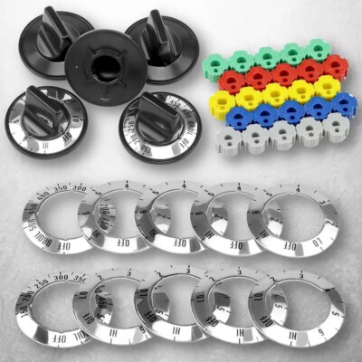 Universal Stove Knob Compatible With Electric Gas Stove Replacement Range Kit...