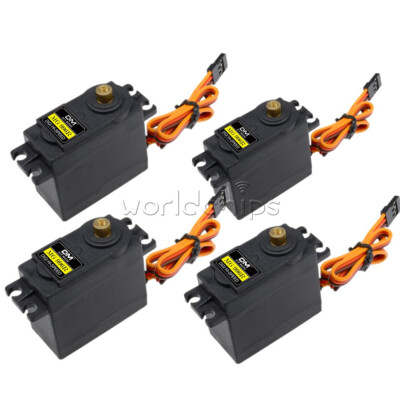 4PCS MG996R 55g Metal Gear Torque Digital Servo 15KG for RC Helicopter Car Robot