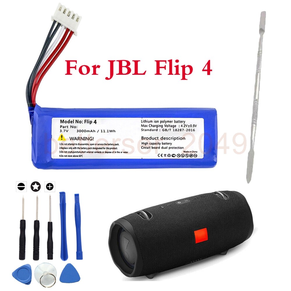 New Replace Battery for JBL Flip 4, Flip 4 Special Edition JBL ...