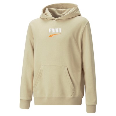 Пуловер Puma Downtown с капюшоном для мальчиков, размер XS, Повседневная спортивная верхняя одежда 6202