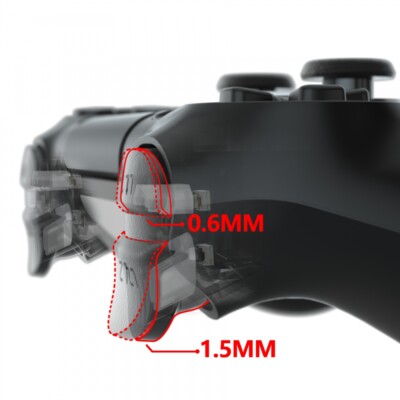 Clicker Trigger Stop Kit Flex Cable for ps4 Slim Pro Controller Shoulder Button