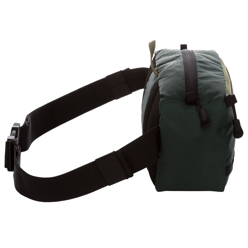 3.5 Ltr Waist Pack Polyester Zipper Adjustable Waist Belt Camping Gear Unisex