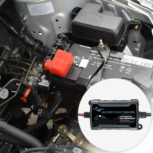 Fully Automatic Battery Charger 750mA 6/12V Smart Battery Charger Maintainer US