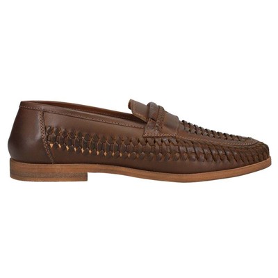 

Rustic Asphalt Pointy End Loafer Moc Toe Dress Mens Brown R98101-200, Коричневый, Rustic Asphalt Pointy End Loafer Moc Toe Dress