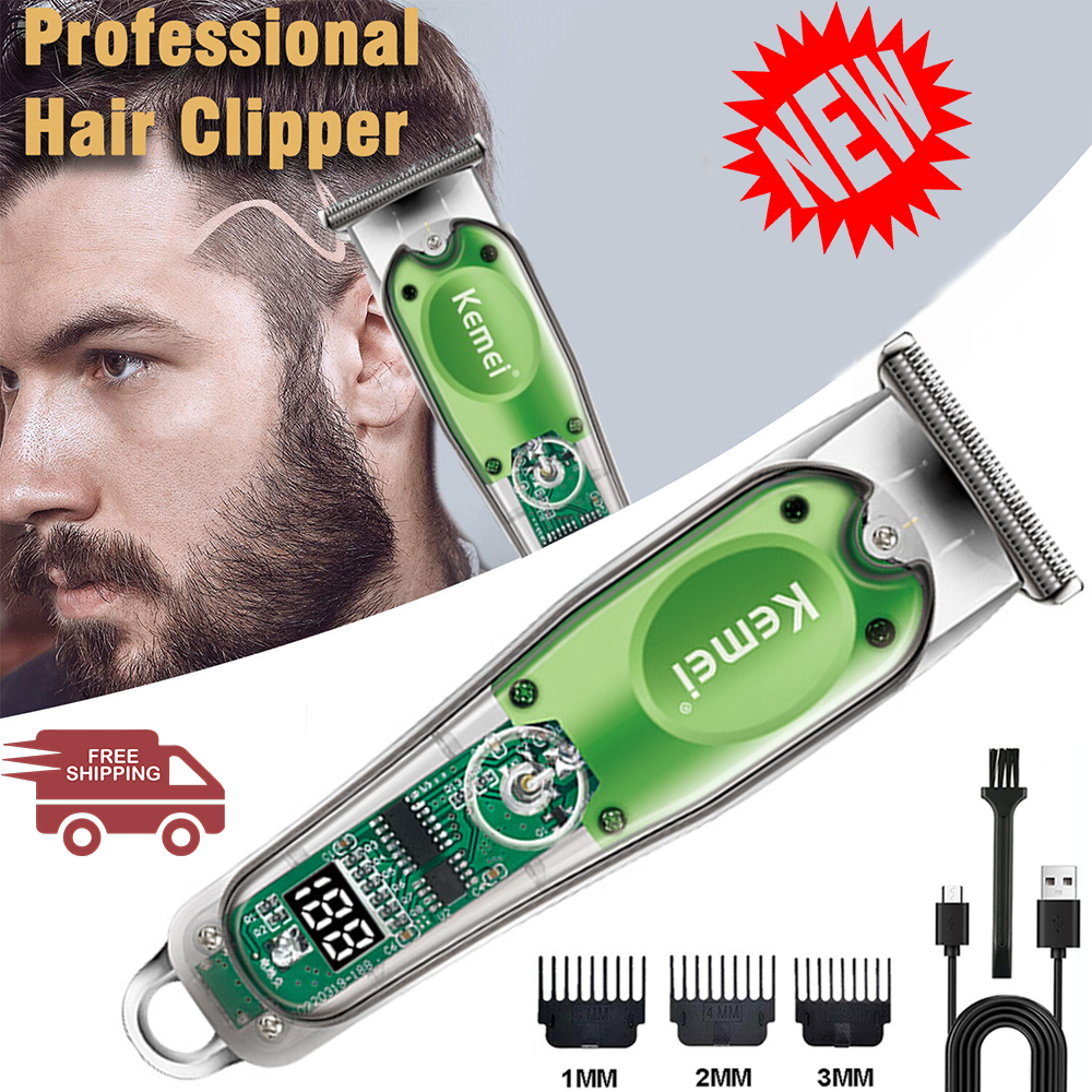Kemei Rechargeable R-Sharp Hair Clippers Cordless Trimmer Kemei Rechargeable R-Sharp Hair Clippers Cordless Trimmer