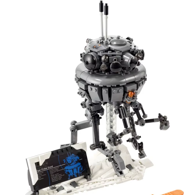 MOC Stock Imperial Probeing Droided 75306 Model Bricks Creative Idea Detection R