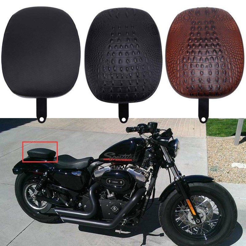 Harley-Davidsonシート Rear Pillion Passenger Seat For Harley Davidson Bobber Chopper