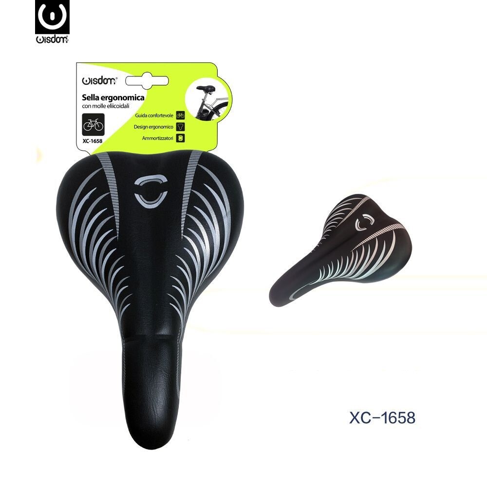 Sella Sellino Bici Bicicletta Morbida Gel Sportiva Ergonomica Bmx Xc-1658 wis