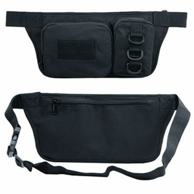 Men Anti-thief Chest Bag Fanny Pack Waist Bag Crossbody Bag Hiking Phone Pocket