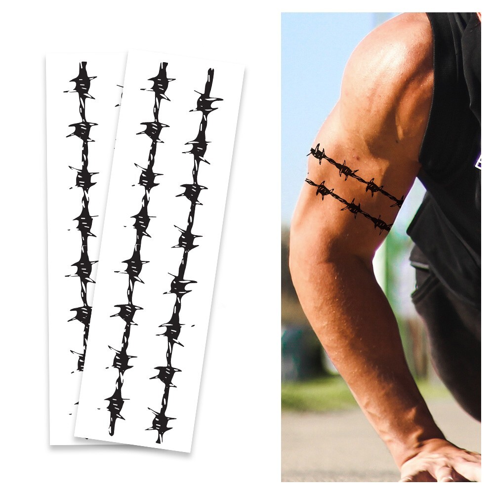 Barbed Wire Armbands (3-pack) | Skin Safe | MADE IN THE USA