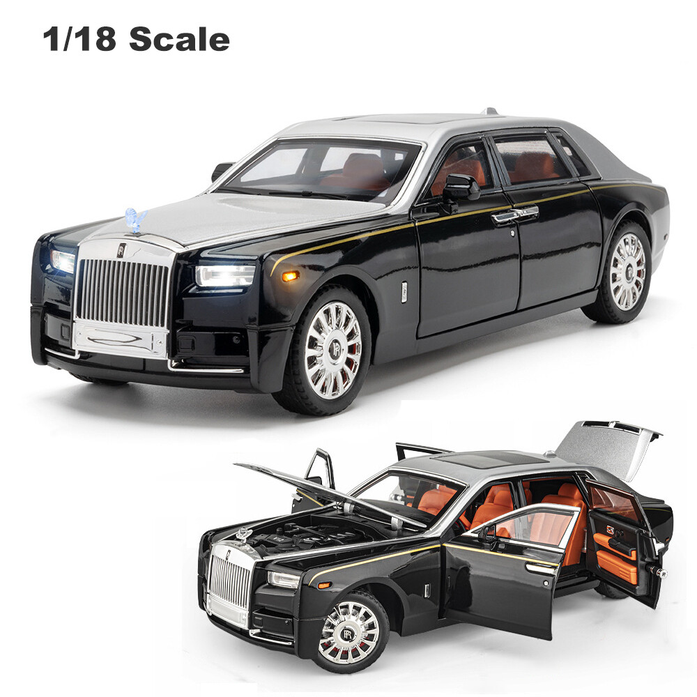 1/18 ROLLS ROYCE PHANTOM Ⅷ 1:18 Rolls Royce Phantom 8 - White/Blue - SDmodelcartuning.com
