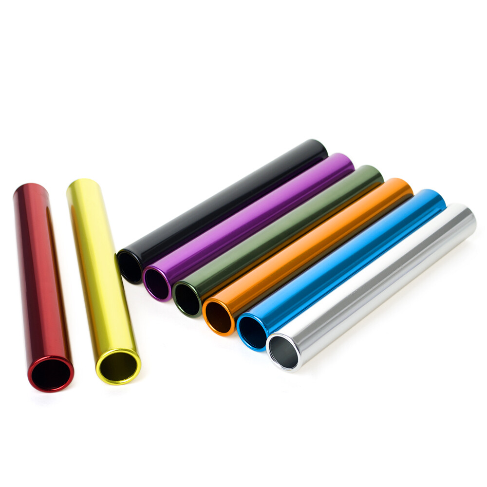 Aluminum Track Field Relay Batons Race Equipments for Running Race Tea