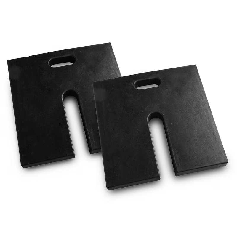 Rubber Weight Plates (2-pack)