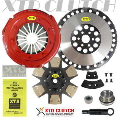 XTD STAGE 3 MIBA CLUTCH & PRO-LITE FLYWHEEL KIT 86-95 MUSTANG GT LX V8 4.6L 5.0L