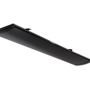 Radiant Wall And Ceiling Mount Electric Panel Heater 2400w Black