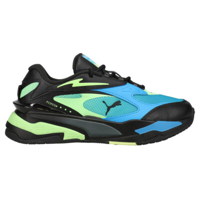 Puma RsFast Light Sense Lace Up  Youth Boys Black Sneakers Casual Shoes 387357-0