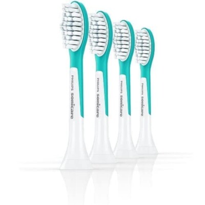 Philips Sonicare for Kids 7 Years Old+ Compact Sonic Toothbrush Heads - 4 Pack