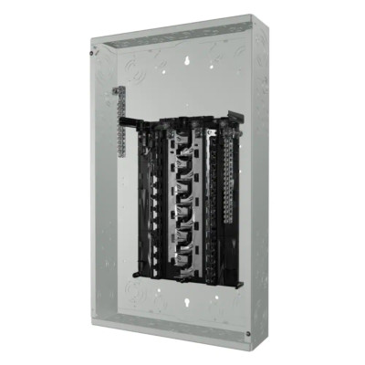 Sn Series 125 Amp 24-space24-circuit Indoor Main Lug Plug-on Neutral Load Cent