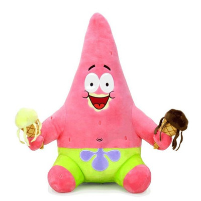 Patrick With Ice Cream Kidrobot 16'' Plush SpongeBob SquarePants Sponge Bob Gift