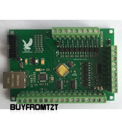 5-Axis Ethernet Motion Card Mach3 Breakout Board CNC Controller Board for CNC