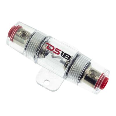DS18 FHSAGU80A AGU Glass Inline 80A Fuse Holder Car Stereo Install 4 8 Ga Gauge