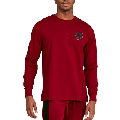 

Puma Nyc Crew Neck Футболка с длинным рукавом Мужские красные повседневные топы 586433-50, Красный, Puma Nyc Crew Neck Long Sleeve T-Shirt