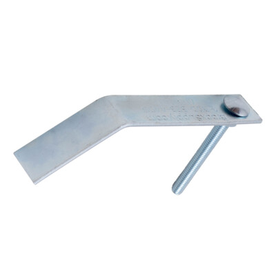 Brock Torque Converter Retainer Brackets Galvanized Steel With Hardware 50/Box