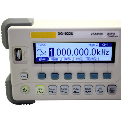 For  RIGOL 2 Output Channels DG1022U 25MHZ Arbitrary Waveform Function Generator
