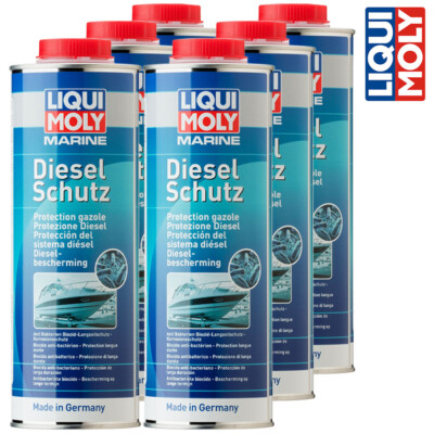 6x LIQUI MOLY 25002 Marine Diesel Schutz Additiv Dieselpest Stop 1l
