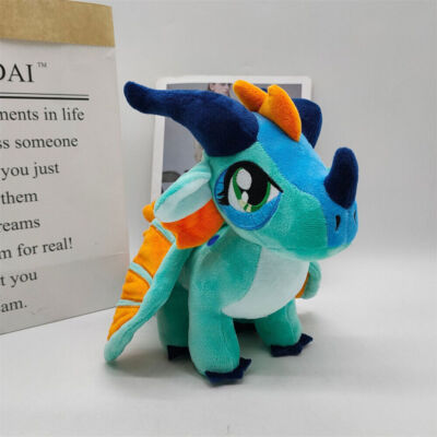 Wings of Fire Dragon Glory Plush Toy Rainwings Dragon Stuffed Animal Doll Kids#