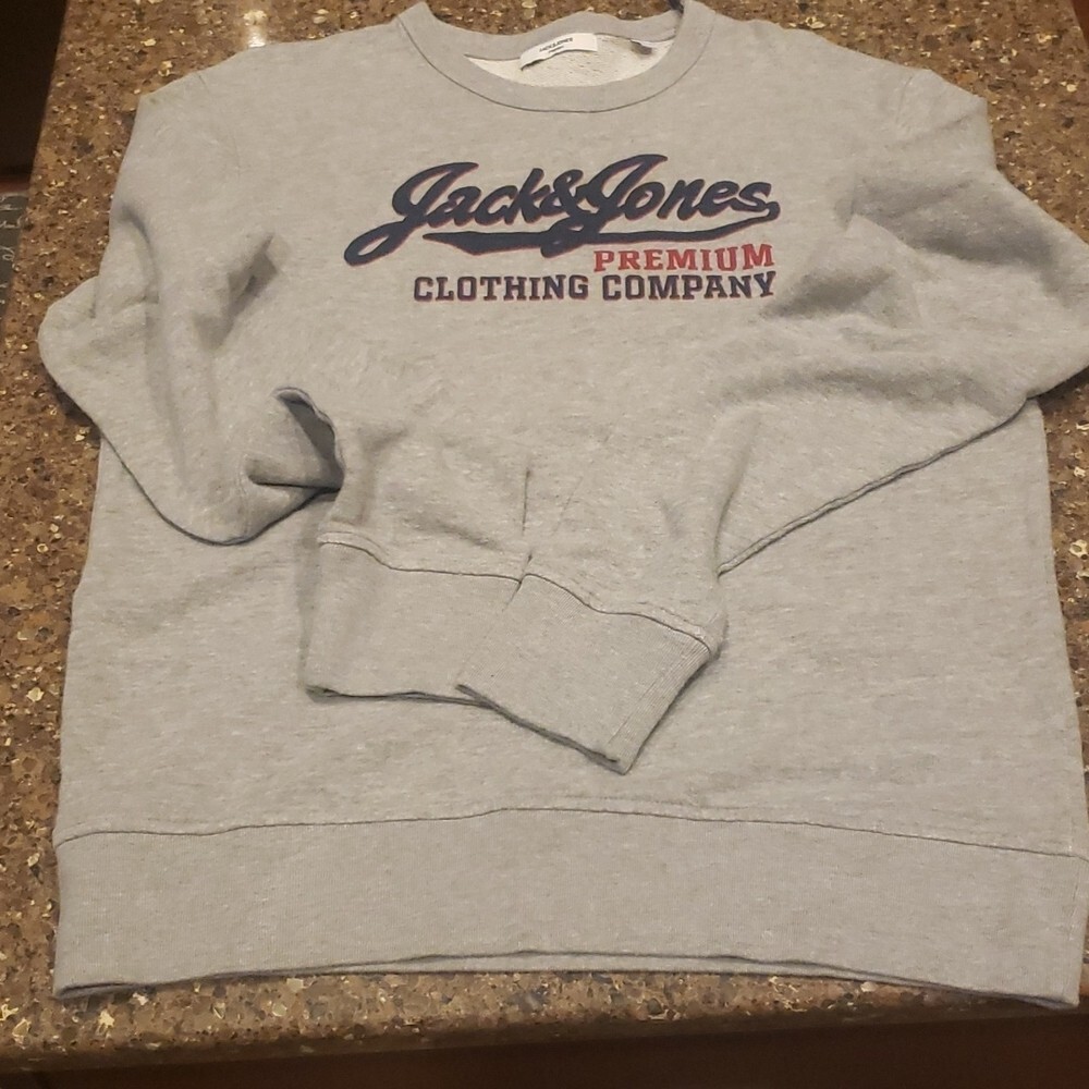 Jack \u0026 Jones Men's Premium Clothing Sweatshirt (NWT) Spell Out | eBay