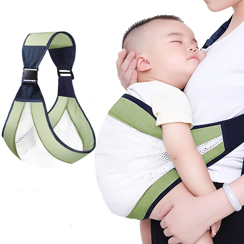 Baby Sling Carrier, One Shoulder Carrier for Toddler, Lightweight Baby Carrier S