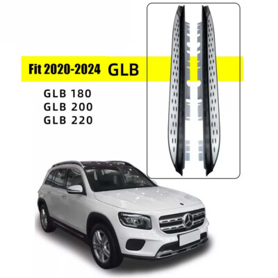 Side Step For 2020-2024 Mercedes Benz GLB200 GLB220 Running Board Nerf Bar 2Pcs
