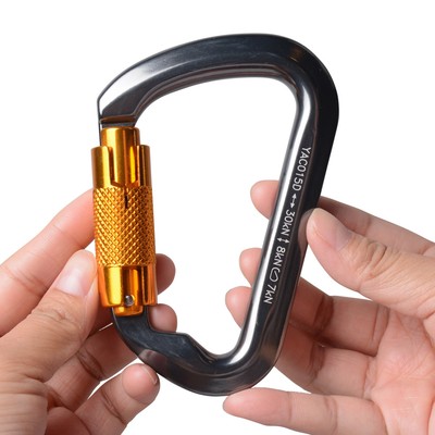 30kn carabiner locking scaffold hammock carabiners