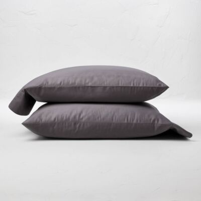 Casaluna 300 Thread Count Pillowcase Cotton 40x20 Satin Cooling