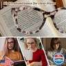 JiSoo Oversized Reading Glasses for Women Men 3.5, Stylish Designer Readers Women 3.5 with Large Frame,Demi Grey