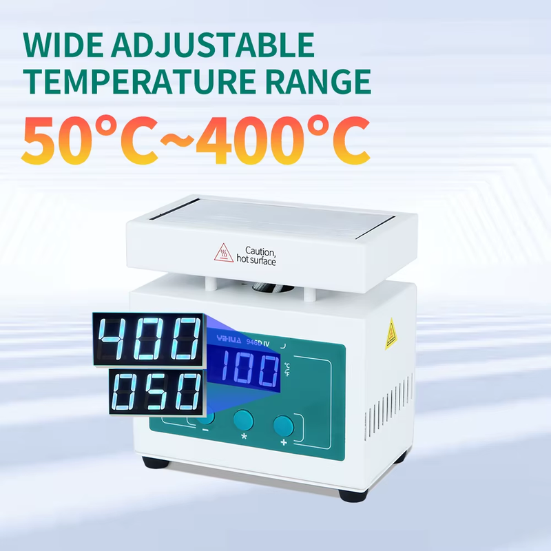 50-400℃ Heating Platform Temperature Heating Table BGA Soldering Ball Split Alum