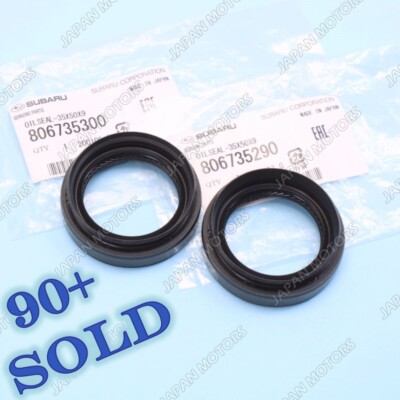 GENUINE Subaru WRX STi Impreza Forester Legacy  Front Drive Axle Seals SET of 2