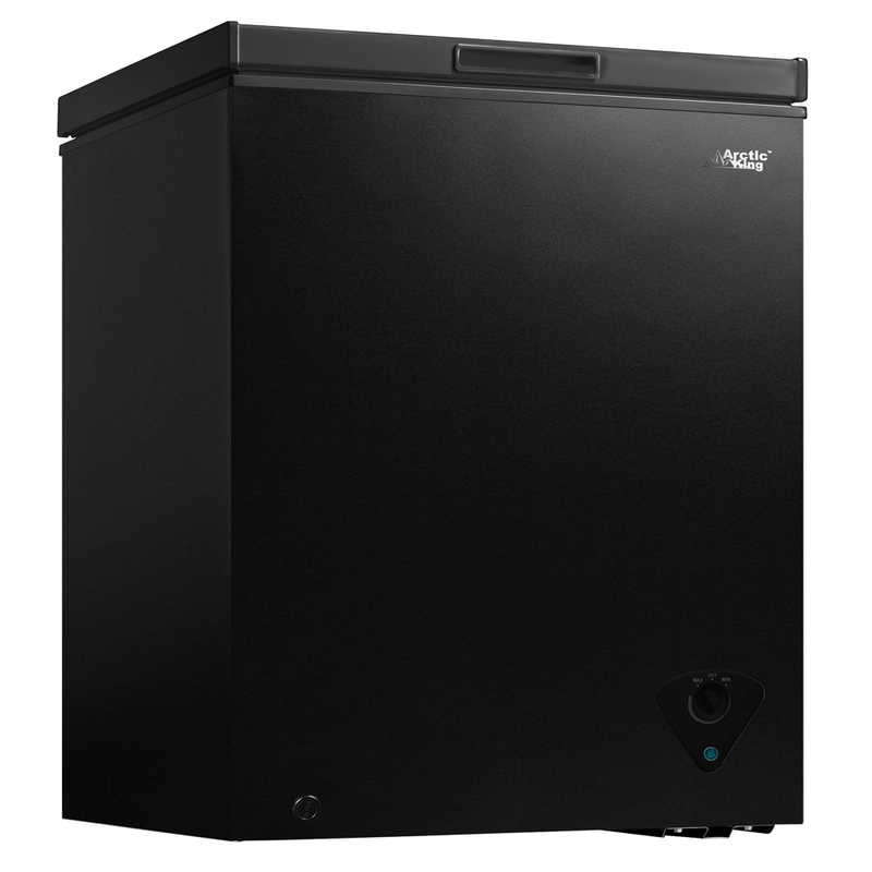 Compact 5 Cu Ft Chest Freezer Removable Storage Basket Two Adjustable  Legs NEW