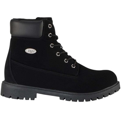 Lugz Rucker Hi Lace Up Mens Black Casual Boots MRUCKRHD-001