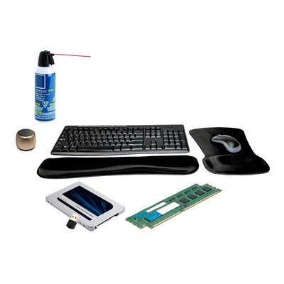 New Micron Storage Upgrade Set + MK270, Speaker, Memory for Dell OptiPlex 3010