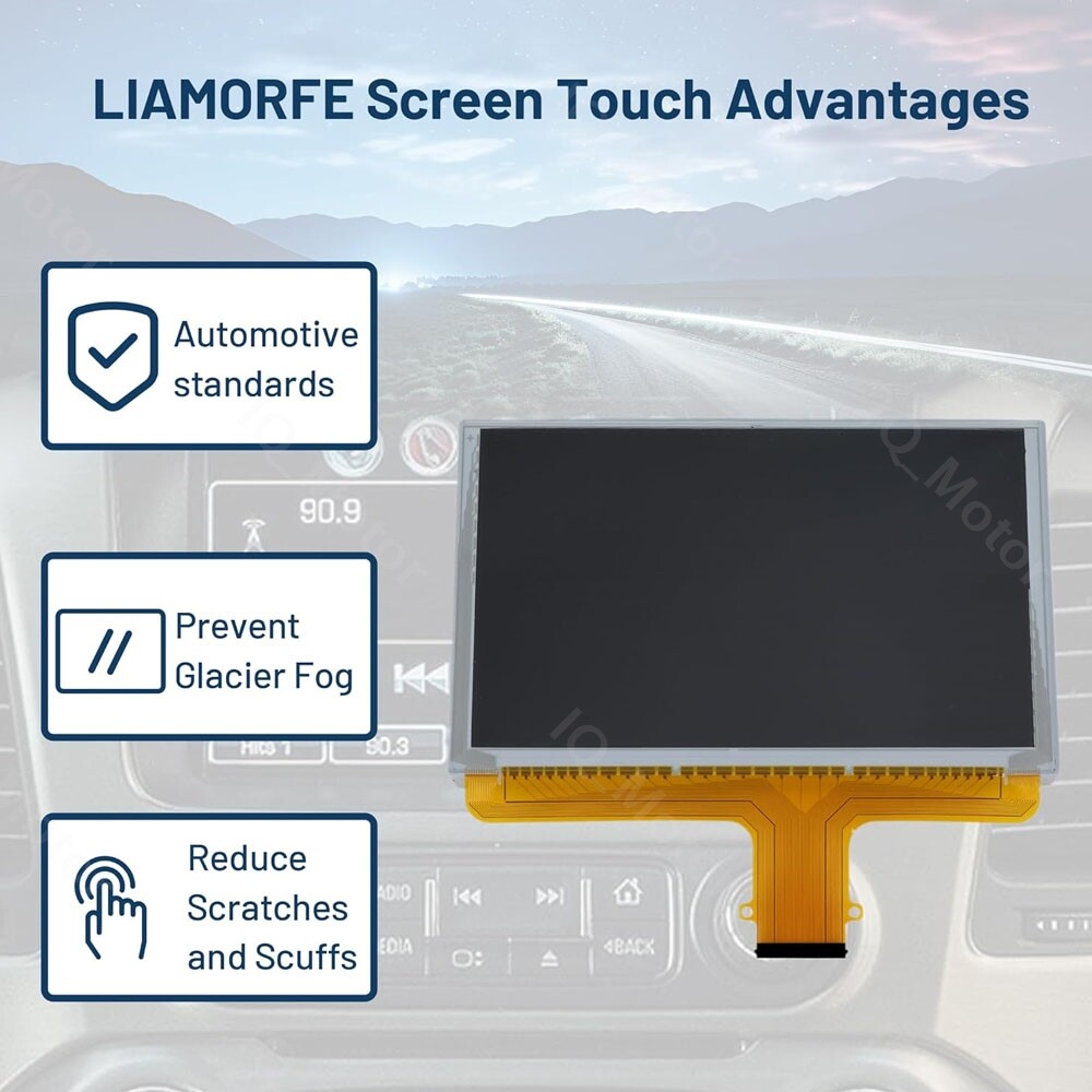 REPLACEMENT Radio Touch-Screen GLASS Digitizer LCD For15-18 Chevrolet GMC MYLINK