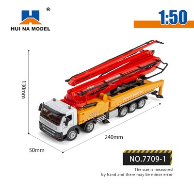 HUINA 1:50 1:60 Diecast Car Model Alloy Simulation Vehicle Truck Bulldozer Toy