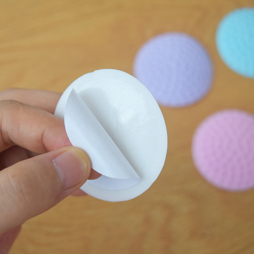 12 Pcs Wall Protectors Self Adhesive Rubber Silencing Mat Door