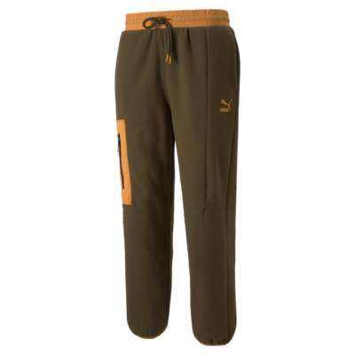 Puma Swxp Polar Fleece Pants Mens Green Casual 53566762