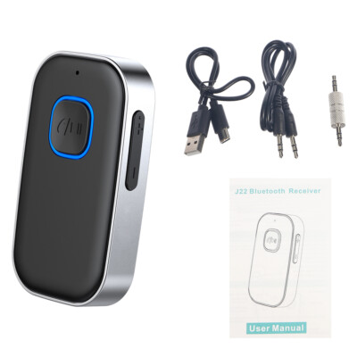 2in1 USB Wireless Bluetooth 5.0 Transmitter Receiver Audio Adapter 3.5mm Aux Car