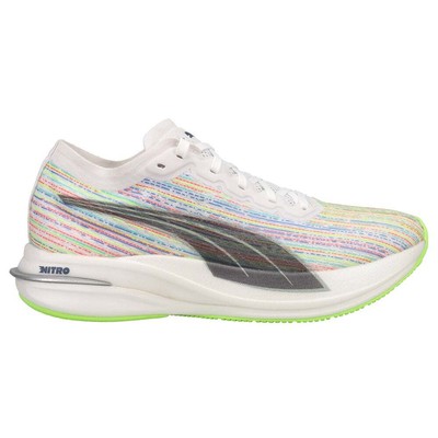 

Белые кроссовки Puma Deviate Nitro Running Womens Athletic Shoes 195305-01, Белый, Puma Deviate Nitro Running