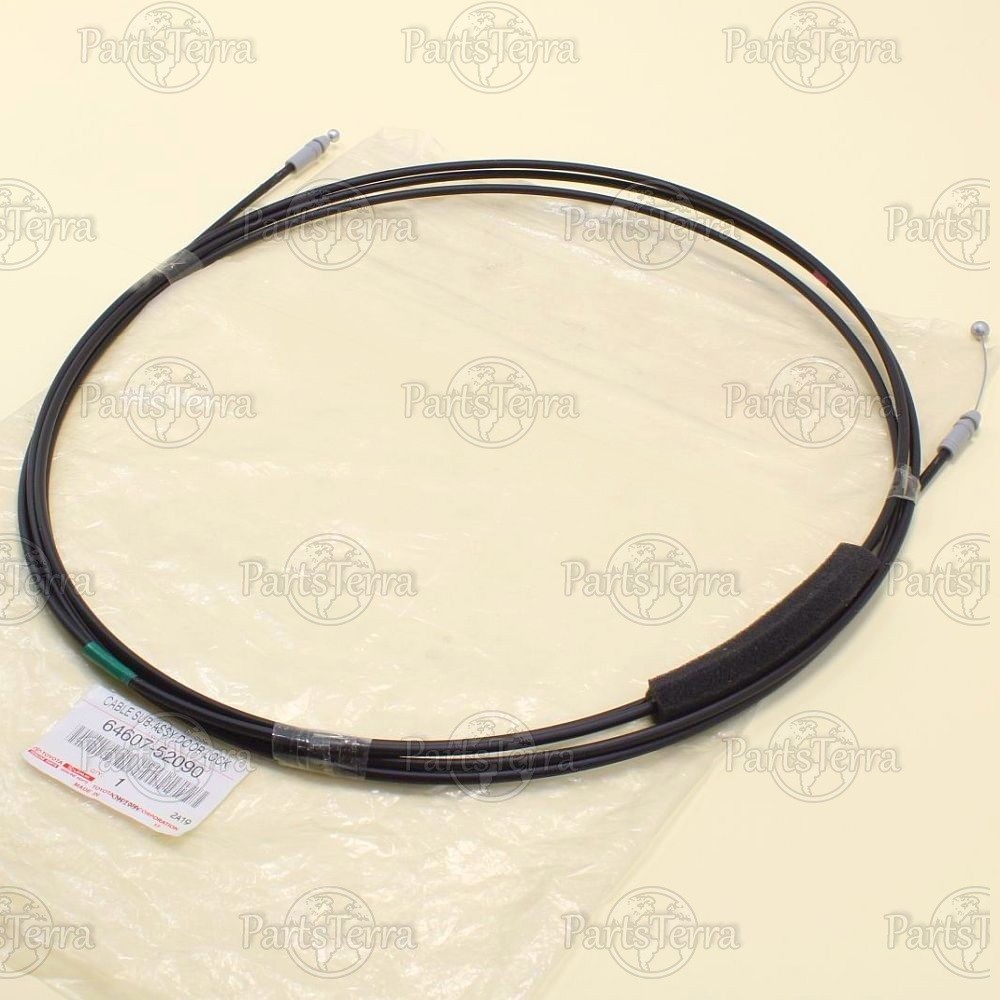 6460752090 Genuine OEM Toyota YARIS Cable Sub-Assembly Luggage Door Lock Control