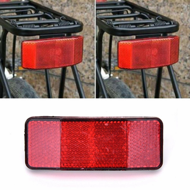 Rack Tail Caution Reflector Disc Panier Rear Reflective Bike