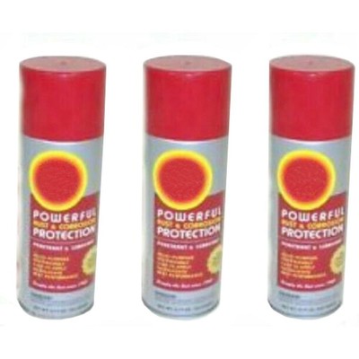 Three AS11 Fluid Film Rust & Corrosion Protection Aerosol 11.75 Oz